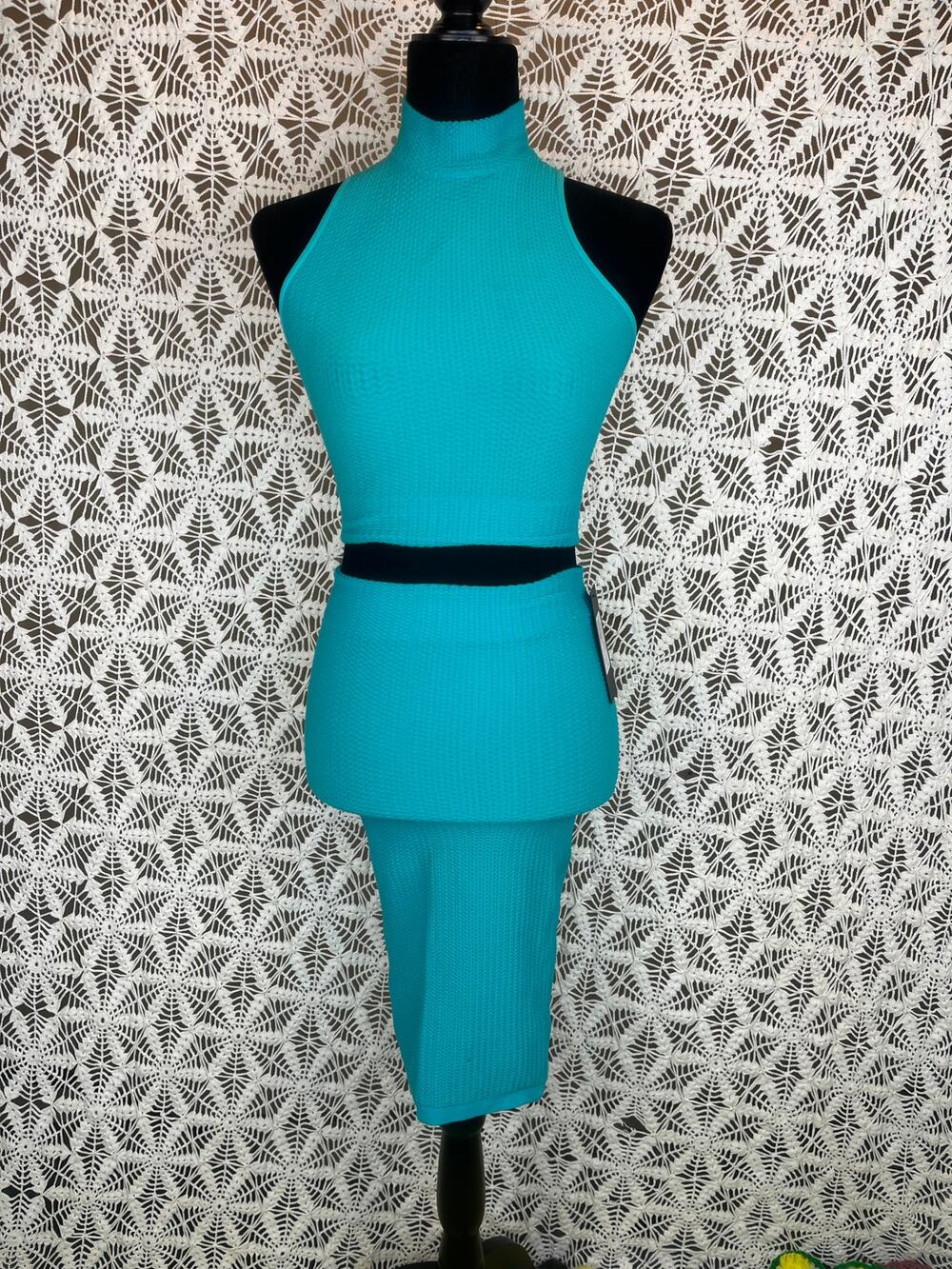 Marciano Imogen Seamless Crop Top and Skirt Set